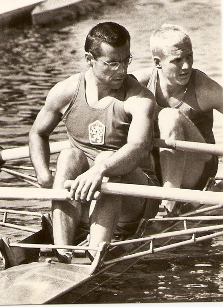 S Vladimírem Andrsem, ME 1963
