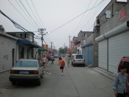 Peking 2008 kousek od olympijské vesnice