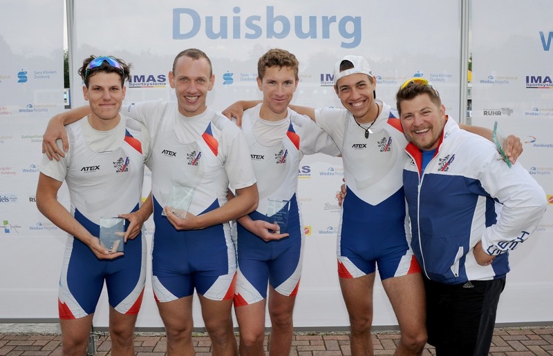Vítězové mezinárodní regaty v Duisburgu 2019