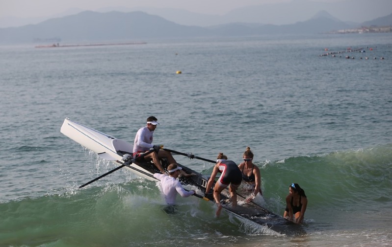 📷 Igor Meijer/ 2019 World Rowing Beach Sprint Finals, Shenzhen, Čína